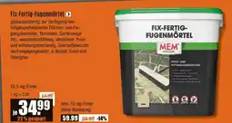 V Baumarkt MEM Fix-Fertig-Fugenmörtel Angebot