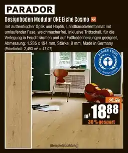 V Baumarkt PARADOR Angebot