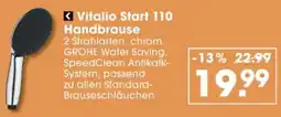 V Baumarkt GROHE Vitalio Start 110 Handbrause Angebot