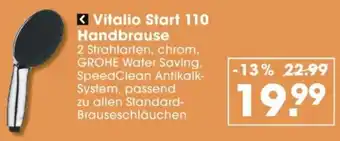 V Baumarkt GROHE Vitalio Start 110 Handbrause Angebot