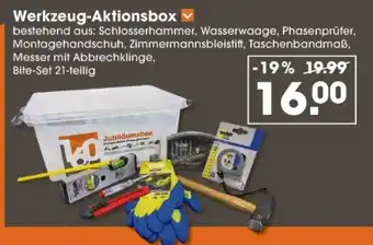 V Baumarkt Werkzeug-Aktionsbox Angebot