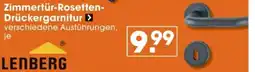 V Baumarkt Zimmertür-Rosetten- Drückergarnitur Angebot