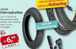Sonderpreis Baumarkt versch. Fahrradreifen Angebot