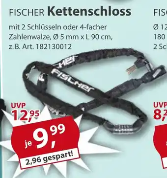 Sonderpreis Baumarkt FISCHER Kettenschloss Angebot