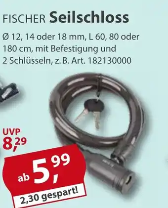 Sonderpreis Baumarkt FISCHER Seilschloss Angebot