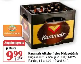 Globus Karamalz Alkoholfreies Malzgetränk 20x0,5L Angebot