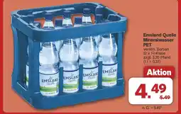 Famila Nord West Emsland Quelle Mineralwasser PET Angebot