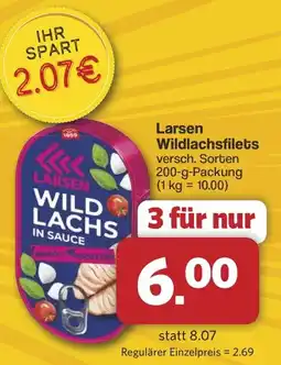 Famila Nord West Larsen Wildlachsfilets Angebot
