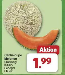 Famila Nord West Cantaloupe Cantaloupe Melonen Ursprung: Italien/ Senegal Stück Angebot