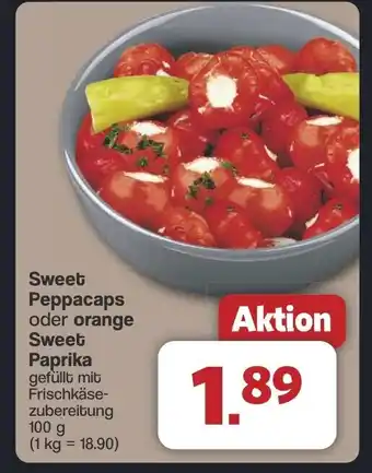 Famila Nord West Sweet Peppacaps oder orange Sweet Paprika Angebot