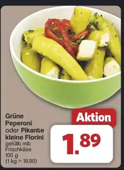 Famila Nord West Grüne Peperoni oder Pikante kleine Florini Angebot