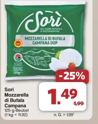 Famila Nord West Sori Mozzarella di Bufala Campana Angebot