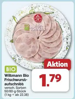 Famila Nord West BIO Wiltmann Bio Frischwurst- aufschnitt Angebot