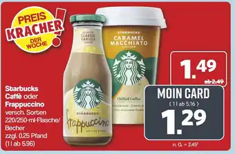 Famila Nord West Starbucks Caffè oder Frappuccino Angebot