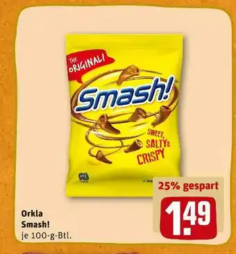 REWE Orkla smash! Angebot