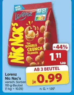 Famila Nord West Lorenz nic nac's kg = 10.09) Angebot