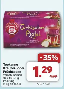 Famila Nord West Teekanne Kräuter- oder Früchtetee Angebot