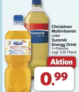 Famila Nord West Christinen Multivitamin oder Summit Energy Drink Angebot