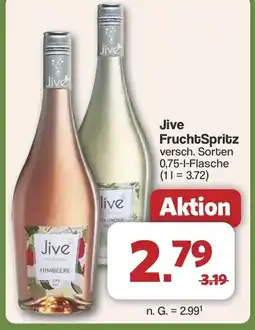 Famila Nord West Jive FruchtSpritz Angebot