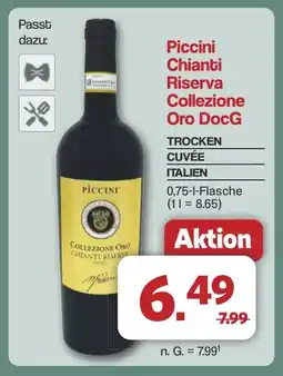 Famila Nord West Piccini Chianti Riserva Collezione Oro DocG Angebot