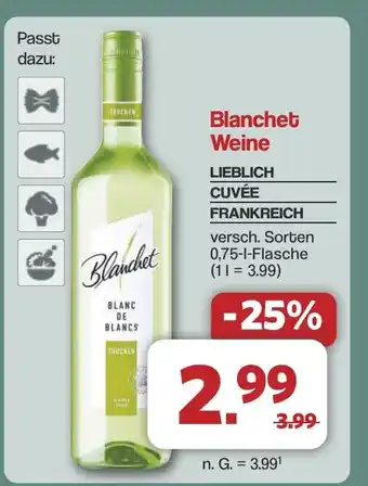 Famila Nord West Blanchet Weine LIEBLICH CUVÉE FRANKREICH Angebot