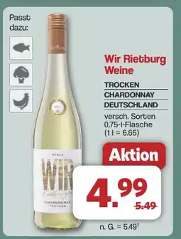 Famila Nord West Wir Rietburg Weine TROCKEN CHARDONNAY DEUTSCHLAND Angebot