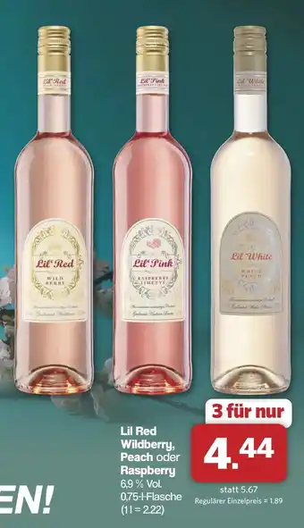 Famila Nord West Lil Red Wildberry, Peach oder Raspberry Angebot