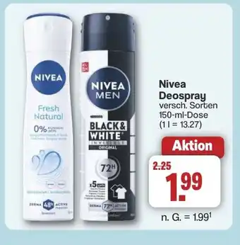 Famila Nord West Nivea Deospray Angebot