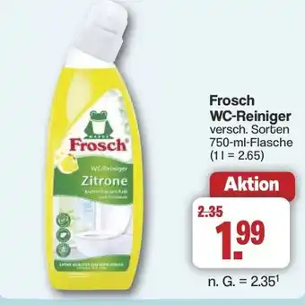 Famila Nord West Frosch WC Reiniger Angebot