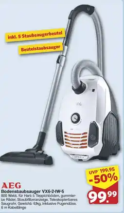 Famila Nord West AEG Bodenstaubsauger VX6-2-IW-5 Angebot