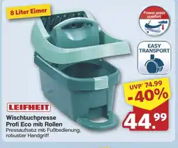 Famila Nord West LEIFHEIT Wischtuchpresse Profi Eco mit Rollen Angebot