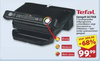 Famila Nord West Tefal Optigrill GC7058 Angebot