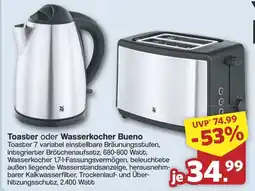 Famila Nord West Toaster oder Wasserkocher Bueno Angebot
