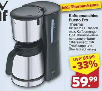 Famila Nord West Kaffeemaschine Bueno Pro Thermo Angebot