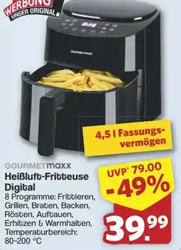 Famila Nord West GOURMETMaxx Heißluft-Fritteuse Digital Angebot