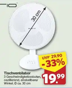 Famila Nord West Tischventilator Angebot