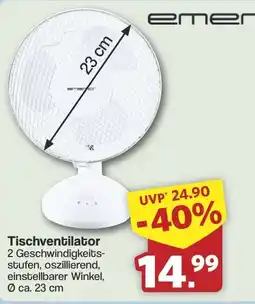 Famila Nord West Tischventilator Angebot