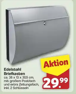 Famila Nord West Edelstahl Briefkasten Angebot