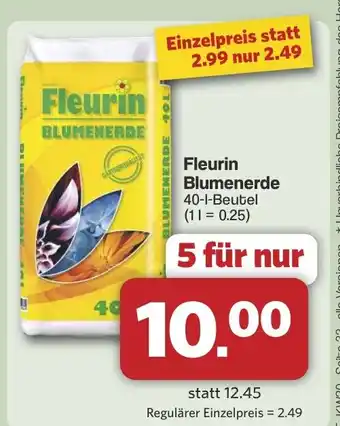 Famila Nord West Fleurin Blumenerde Angebot