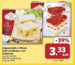 Famila Nord West Coppenrath & Wiese Cafe Landhaus oder Cafeteria Angebot