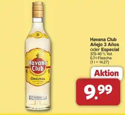 Famila Nord West Havana Club Añejo 3 Años oder Especial Angebot