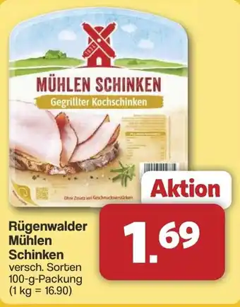 Famila Nord West Rügenwalder Mühlen Schinken Angebot
