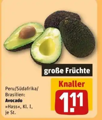 REWE Avocado Angebot