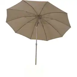 toom Baumarkt Siena Garden Mittelstockschirm 'Paolo Push' taupe Ø 270 cm Angebot