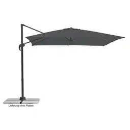 toom Baumarkt Schneider Ampelschirm 'Rhodos Junior' anthrazit 270 x 270 cm Angebot