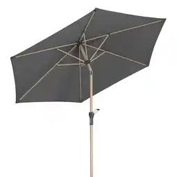 toom Baumarkt Schneider Marktschirm 'Cordoba' anthrazit Ø 270 cm Angebot