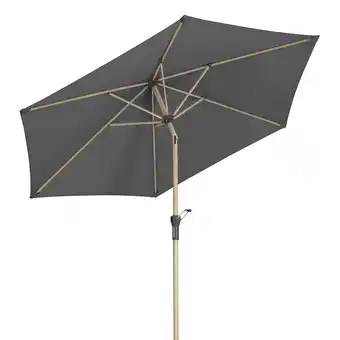 toom Baumarkt Schneider Marktschirm 'Cordoba' anthrazit Ø 270 cm Angebot