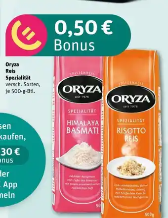 REWE Oryza Reis Spezialität Angebot