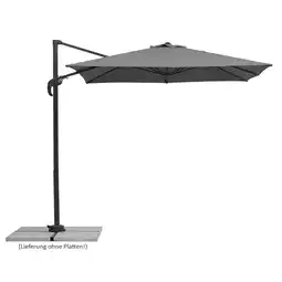 toom Baumarkt Schneider Ampelschirm 'Rhodos Junior' anthrazit 230 x 230 cm Angebot