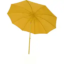 toom Baumarkt Siena Garden Mittelstockschirm 'Paolo Push' senffarben Ø 270 cm Angebot